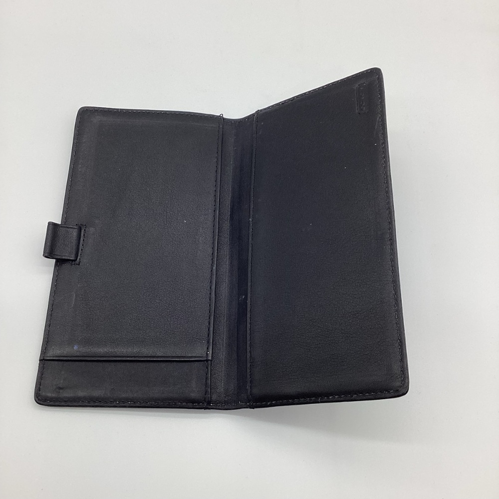 2151. Vintage Coach Black Wallet 2PC Set w/ Large Buckle VGUC - Picture 5 of 13